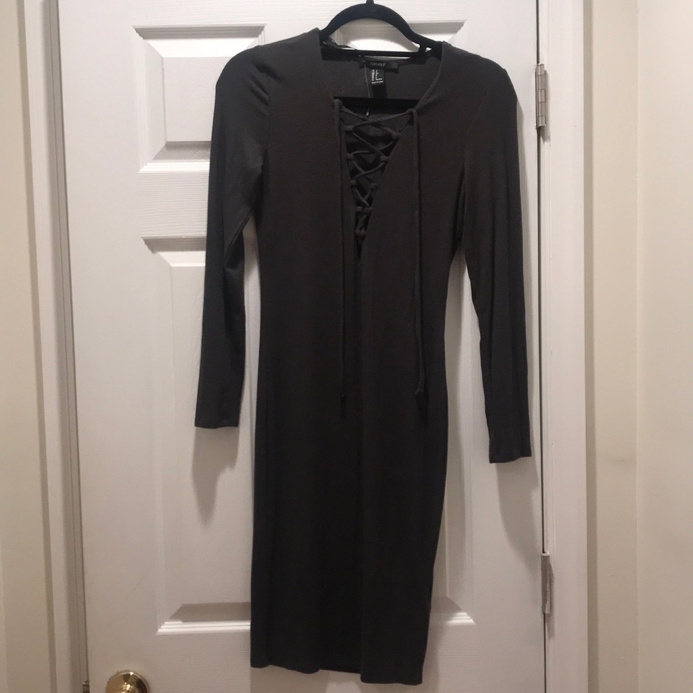 Forrest green dress